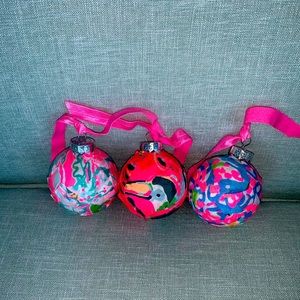 Holiday Preppy Ornament Set